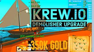 Krewio  Pirate game  Sink ships very fast using DEMOLISHER item [upl. by Notaek]