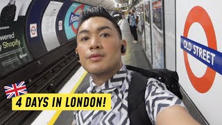 LONDON VLOG Seeing Friends Restaurants Bicester Village  Haul  RomeAroundTheWorld 2024 [upl. by Ateloj]