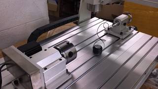 KL6040 4 Axis CNC Router [upl. by Fawne140]