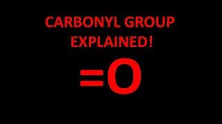 Carbonyl functional group explained [upl. by Bainbrudge]