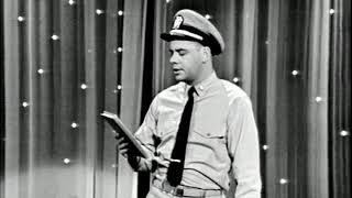 Tim Conway Comedy Sketch  US Military History 101 [upl. by Aelanna352]