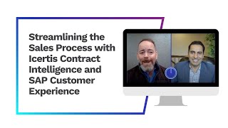 Streamlining the Sales Process with Icertis Contract Intelligence and SAP Customer Experience [upl. by Leunad302]