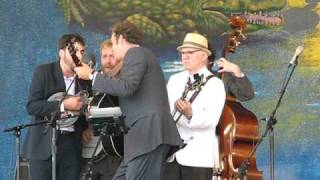 Steve Martin playing quotOrange Blossom Specialquot and quotKing Tutquot at Jazz Fest 2010 [upl. by Eivla]