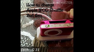 How to Charge Apple IPOD shuffle 2nd Generationblinking orange light fix how to charge ipod [upl. by Atekal502]