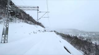 TRAIN DRIVERS VIEW Live chat and Stream from the Bergen Line Norway [upl. by Nikola595]