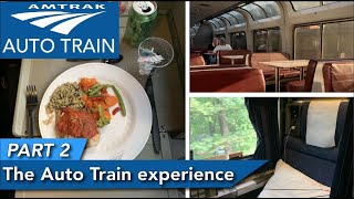 The Amtrak Auto Train Experience Part 2 [upl. by Ellary]