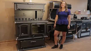 Wood Cook Stove Comparison Elmira Fireview Vs JA Roby Chief [upl. by Bosch]