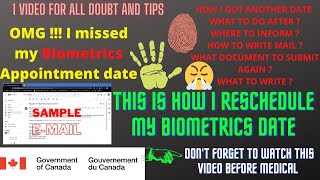 HOW TO RESCHEDULE BIOMETRICS APPOINTMENT FOR CANADA IN 2021  VFS GLOBAL CANADA  EASY STEPS [upl. by Anelle]