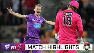 Hurricanes knock off defending champs in BBL10 opener  KFC BBL10 [upl. by Sholes]