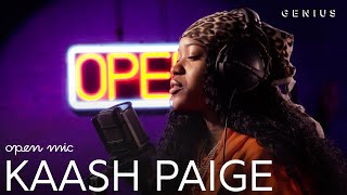 Kaash Paige quotLove Songsquot Live Performance  Open Mic [upl. by Cogan]