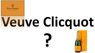 How to say Veuve Clicquot CORRECTLY French Champagne Pronunciation [upl. by Nauquf]