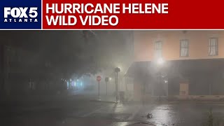 Hurricane Helene tears through Valdosta  FOX 5 News [upl. by Haimaj]