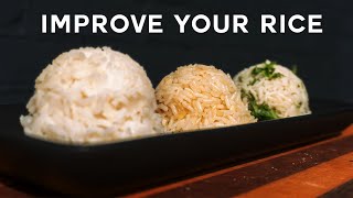 3 cooking tips to instantly COOK BETTER RICE [upl. by Iem]