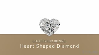 How to Buy a Diamond Series Heart Shaped Diamond  GIA [upl. by Lefty]