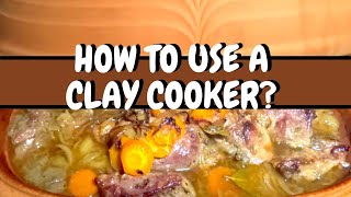 How To Use a Clay Cooker aka Römertopf Tips and Tricks [upl. by Lyndsay966]