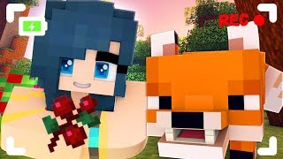 Meet our new BABY FOX in Minecraft [upl. by Pansir286]