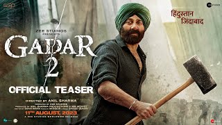 Gadar 2 Teaser  In Cinemas 11th August  Sunny Deol  Ameesha Patel  Anil Sharma [upl. by Lammond738]