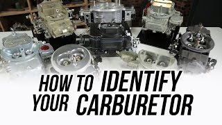 How To Identify Your Holley amp Demon Carburetor [upl. by Eikcor]