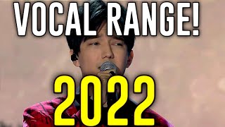 DIMASH KUDAIBERGEN VOCAL RANGE 2022 [upl. by Asin554]