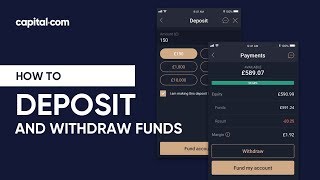 How to deposit and withdraw funds [upl. by Yekcir]