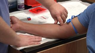 Phlebotomy MultiSample Straight Stick Needle System [upl. by Oreves]