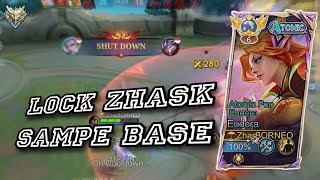 EUDORA LOCK ZHASK  Best Build amp Emblem TOP GLOBAL EUDORA 2024  Mobile Legends Indonesia [upl. by Marx]