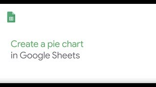 Create a pie chart in Google Sheets [upl. by Yelsew12]