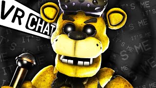 THE VOICE OF GOLDEN FREDDY PLAYS VRCHAT [upl. by Schurman]