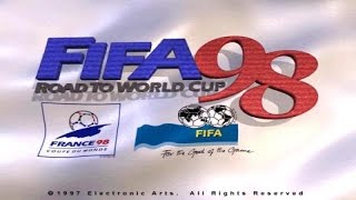 FIFA 98 Road to World Cup gameplay PC Game 1997 [upl. by Sirahs]