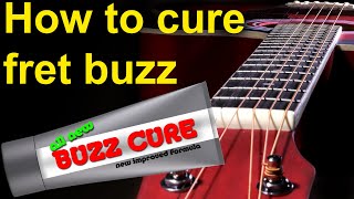 How to cure buzzing frets  How to setup an acoustic guitar Part 2 [upl. by Yenrab]