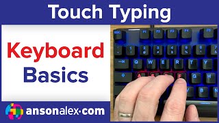 Typing Tutorial Beginner Keyboard Skills [upl. by Cotterell]