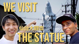 We Visit SENDAI DAIKANNON — The 5th Tallest Statue in the WORLD [upl. by Willett]