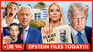 🚨BREAKING Epstein List Flight Logs RELEASED Today By Trump DOJ  Hollywood DC in PANIC [upl. by Pearlstein]