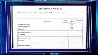 Creating a Corrective Action Plan Video Preview [upl. by Eilasor]