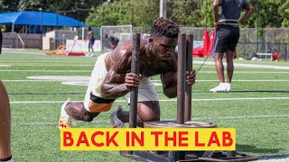 BACK IN THE LAB Field Training amp PostWorkout Nutrition  Tyreek Hill [upl. by Suoicul]