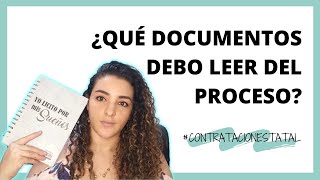 DOCUMENTOS DEL PROCESO SECOP I  SECOP II [upl. by Namialus]