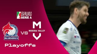 Piacenza vs Modena  Highlights  SuperLega  Playoffs [upl. by Kaia9]