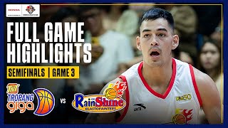 TNT vs RAIN OR SHINE SEMIS G3  FULL GAME HIGHLIGHTS  PBA SEASON 49 COMMISSIONERS CUP  MAR 2 2025 [upl. by Daffy]