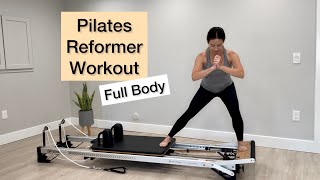 Pilates Reformer Workout  50 min  Full Body [upl. by Corabella]