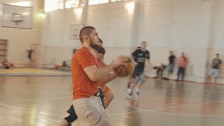 Khabib Nurmagomedov plays quotDagestaniquot Basketball during Ramadan [upl. by Atilem184]