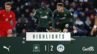 Highlights  Plymouth Argyle 12 Wigan Athletic [upl. by Sayres764]