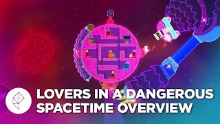 Lovers in a Dangerous Spacetime  Gameplay Overview [upl. by Adnolahs]