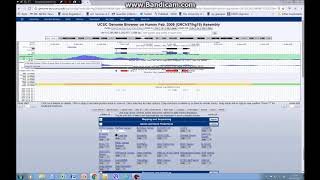 Visualising tracks genes splice variants and SNPs on the UCSC genome browser tutorial 2 [upl. by Dylane977]