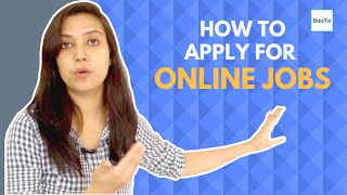 How to Apply for Jobs Online  Steps amp Tips [upl. by Ahcatan]