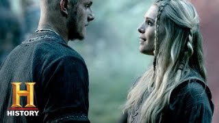 Vikings Bjorn Asks Porunn to Marry Him Season 3 Episode 2  History [upl. by Horlacher]