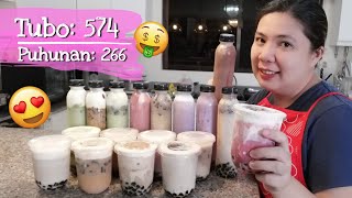 DIY Milk Tea pang Negosyo Recipe with Costing [upl. by Arada]