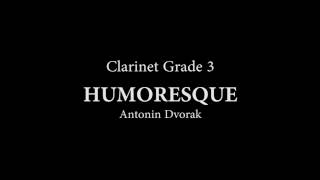 Humoresque for Clarinet And Piano [upl. by Atsuj]