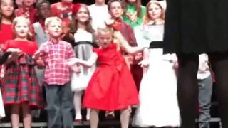 Lucy cardillo  8 year Olds Standout performance in Christmas Concert [upl. by Finn]