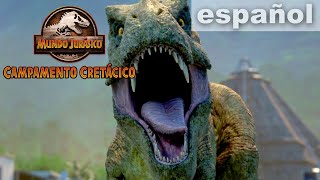 Entrando al nido de la TRex  JURASSIC WORLD CAMPAMENTO CRETÁCICO  Netflix [upl. by Nnep]