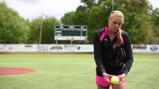 Tips from Jennie Finch How to Grip Different Pitches [upl. by Ataeb]